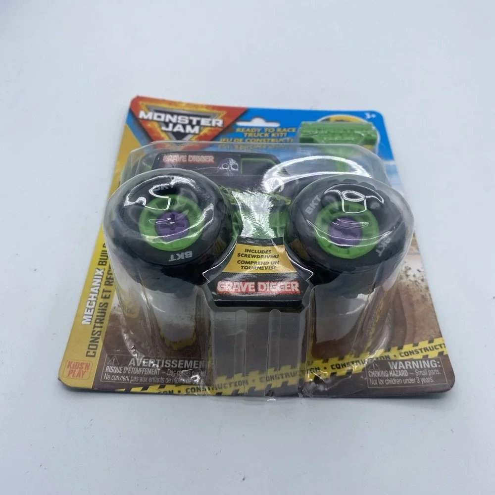 Monster Jam Grave Digger Mechanix Build & Rebuild 1:43 Scale Monster Truck‎